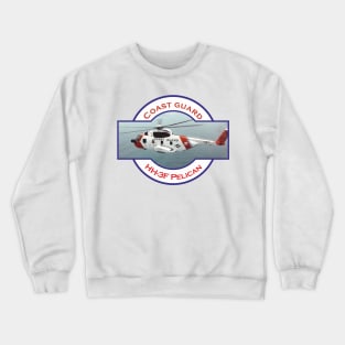 US Coastguard search and rescue Helicopter, Crewneck Sweatshirt